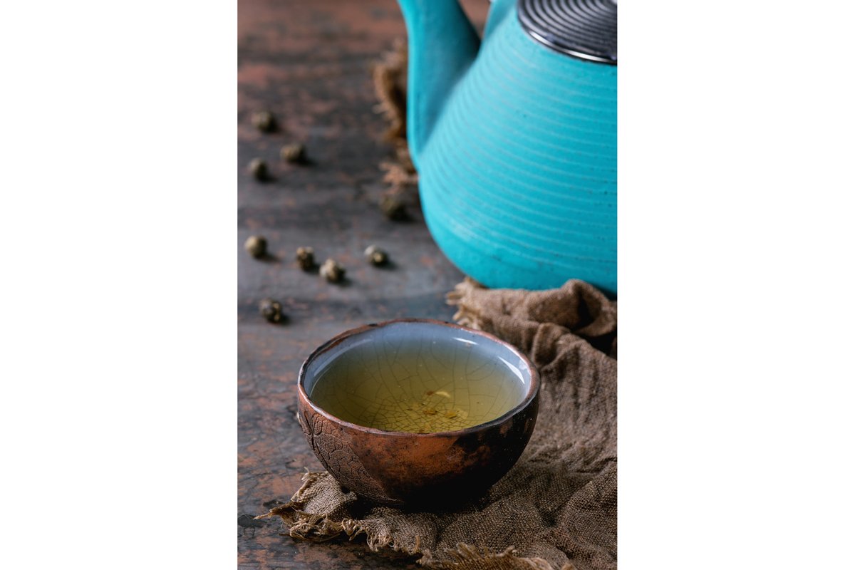 Cup of green tea example image 1