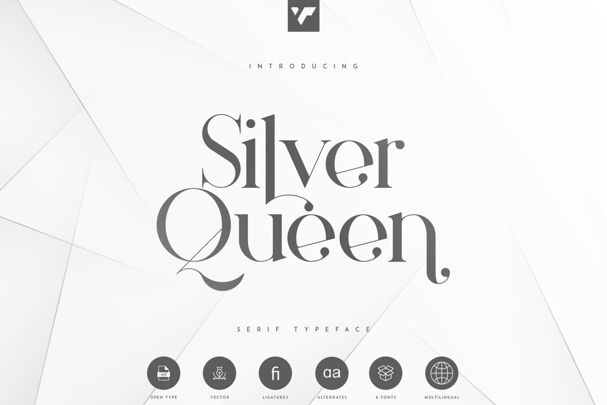 Silver Queen - Serif Typeface example image 1