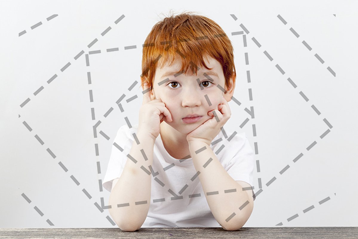 portrait of a boy , tired look example image 1