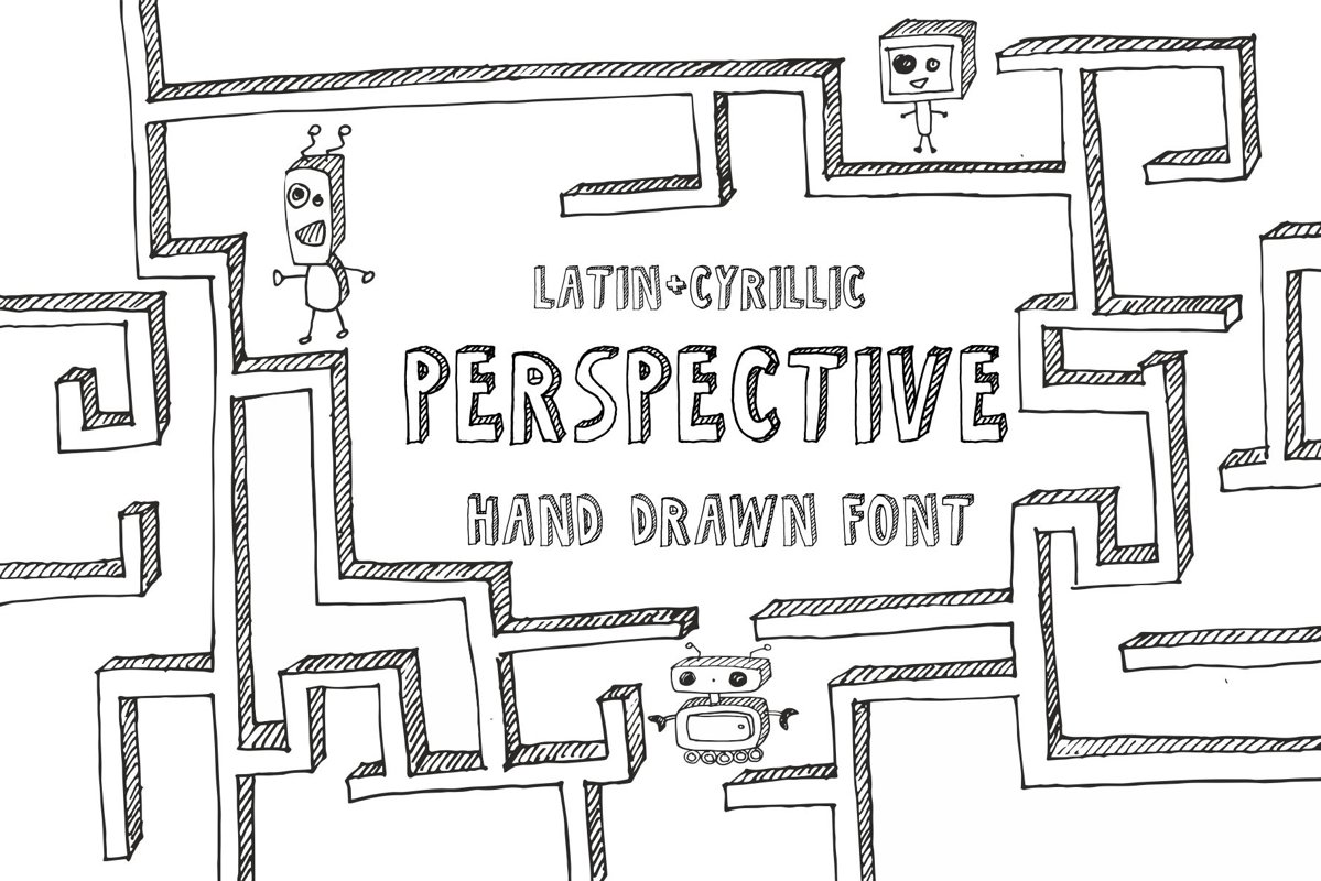Perspective Font example image 1