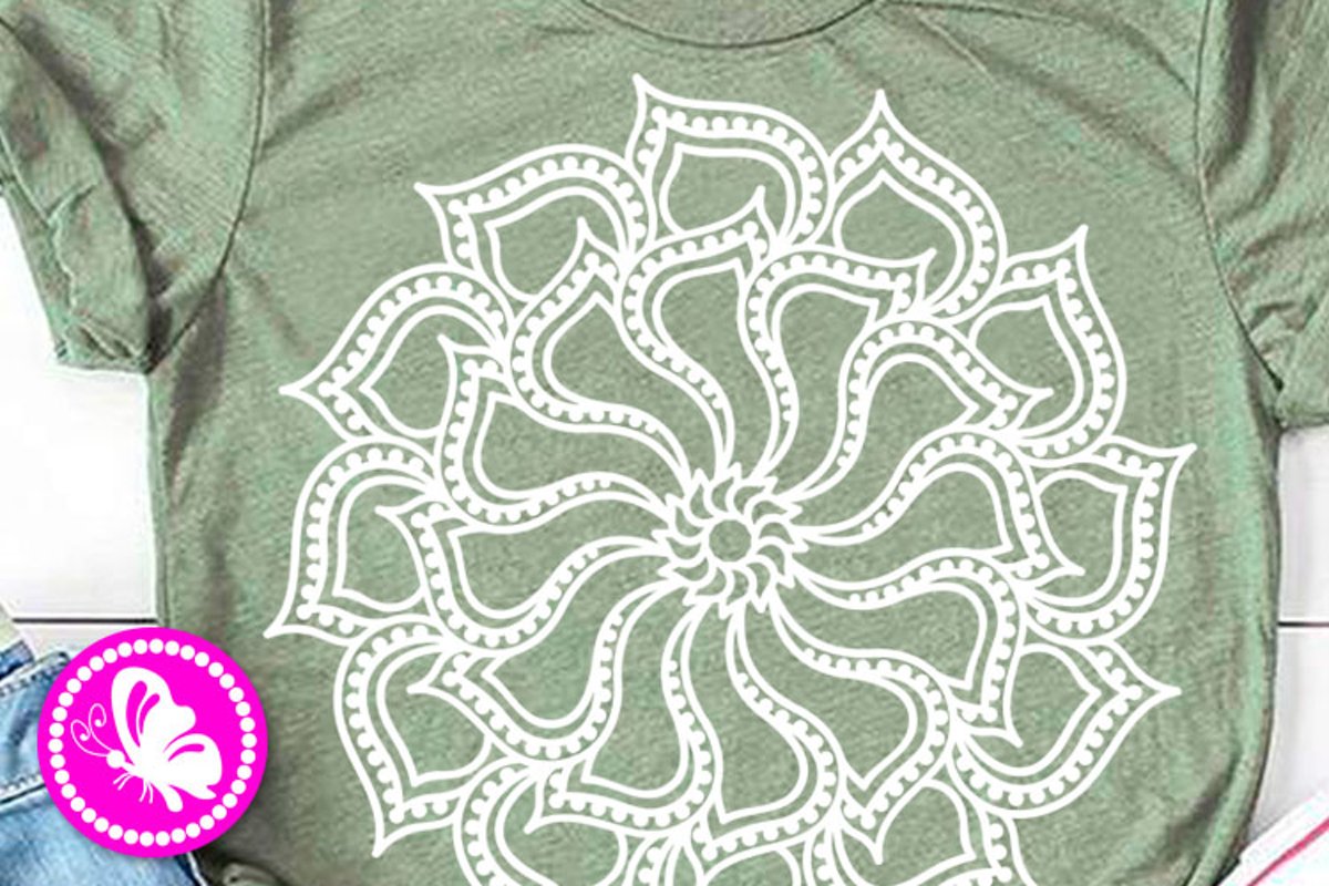 lotus Mandala svg Indian Yoga flowers Meditation Namaste png example image 1