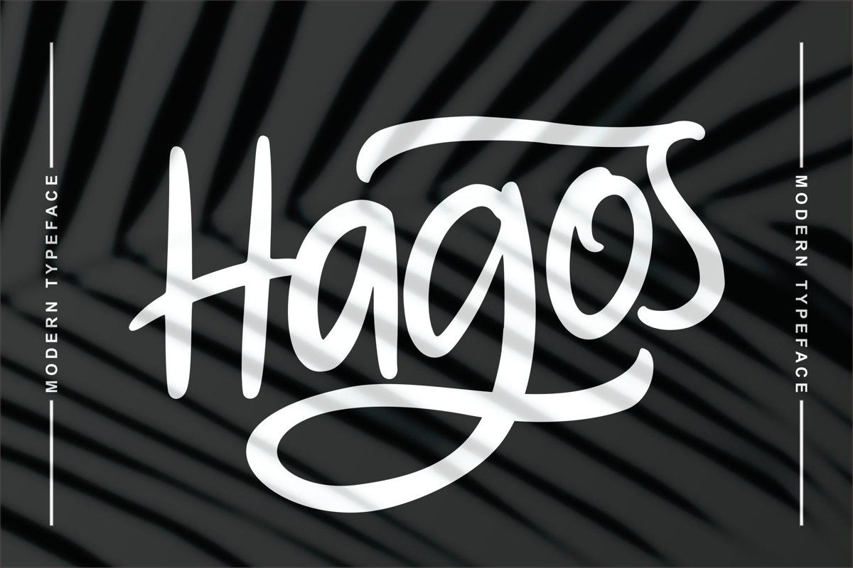 Hagos | Modern Typeface Script example image 1