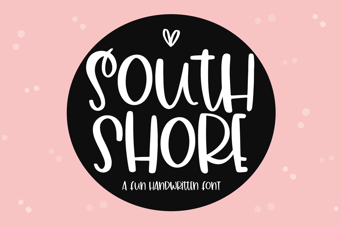 South Shore - A Quirky Handwritten Font example image 1