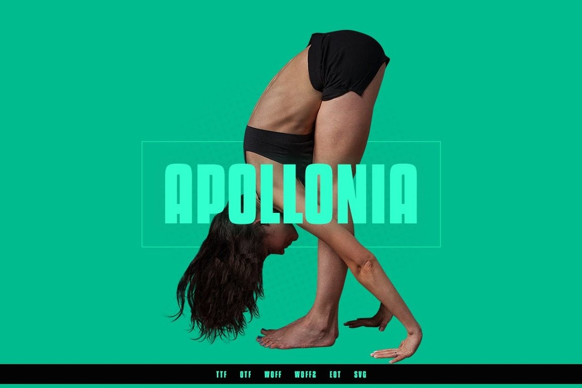 Apollonia Modern Typeface WebFonts example image 1