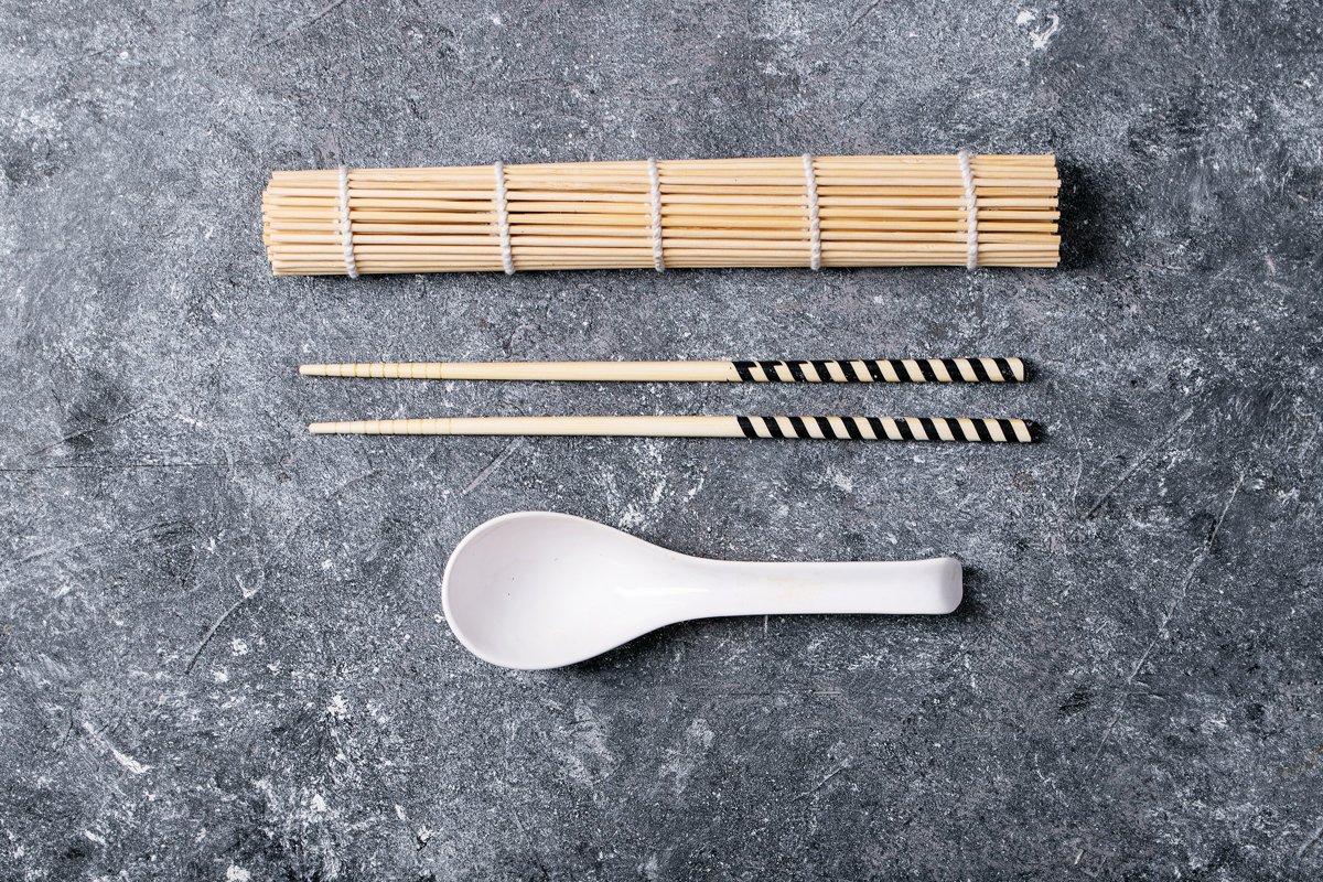 Traditional asian kitchen utensils example image 1