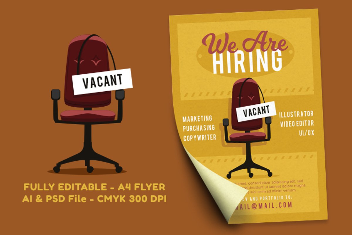 Job Vacancy Flyer 2 example image 1