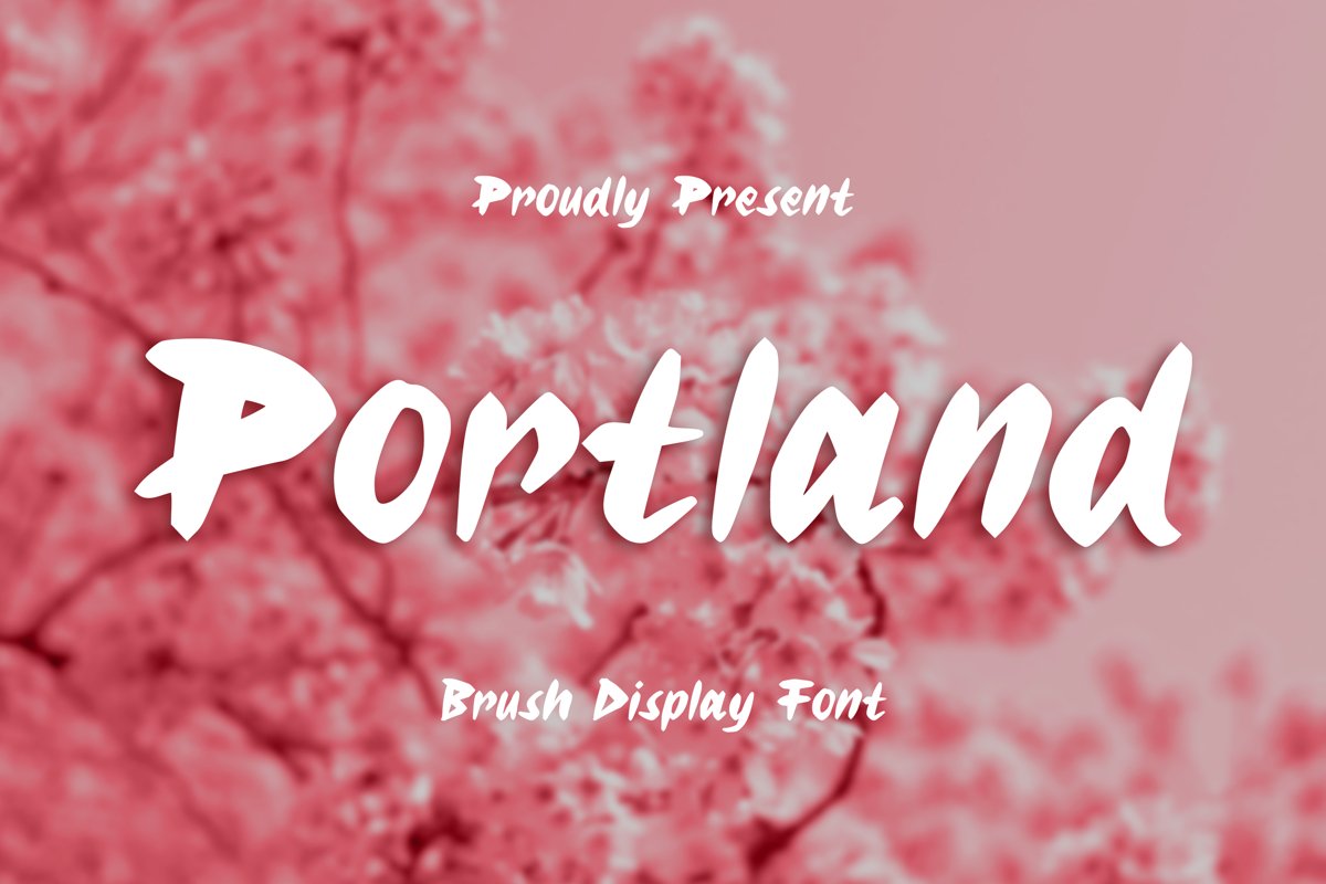 Portland Font example image 1
