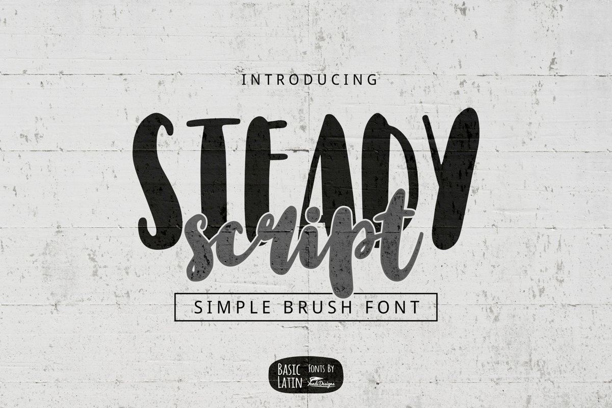 Steady Script example image 1