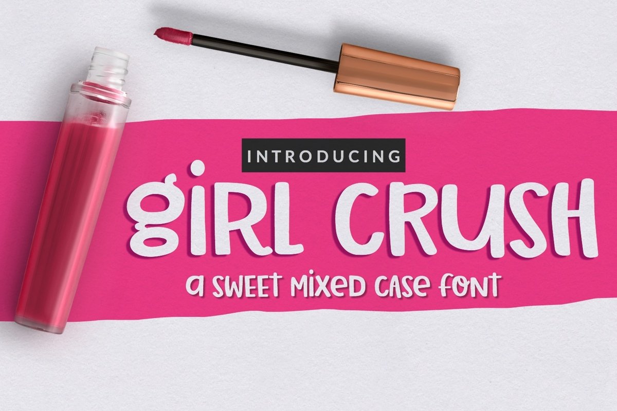 Girl Crush Handwritten Font example image 1
