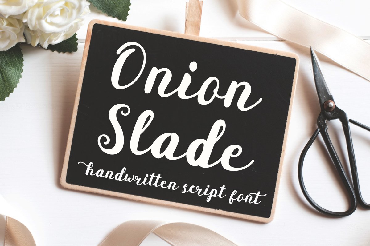 Onion Slade Script example image 1