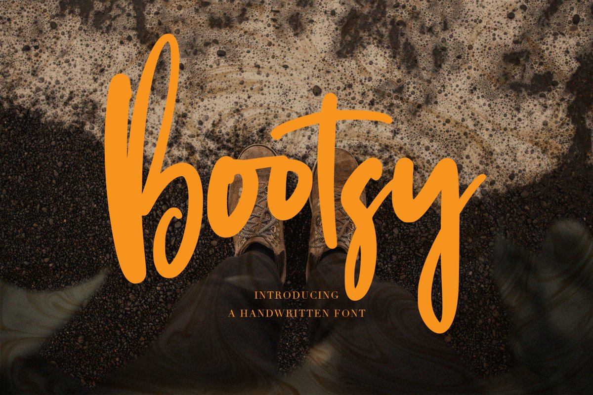 Bootsy - Handwritten Font example image 1