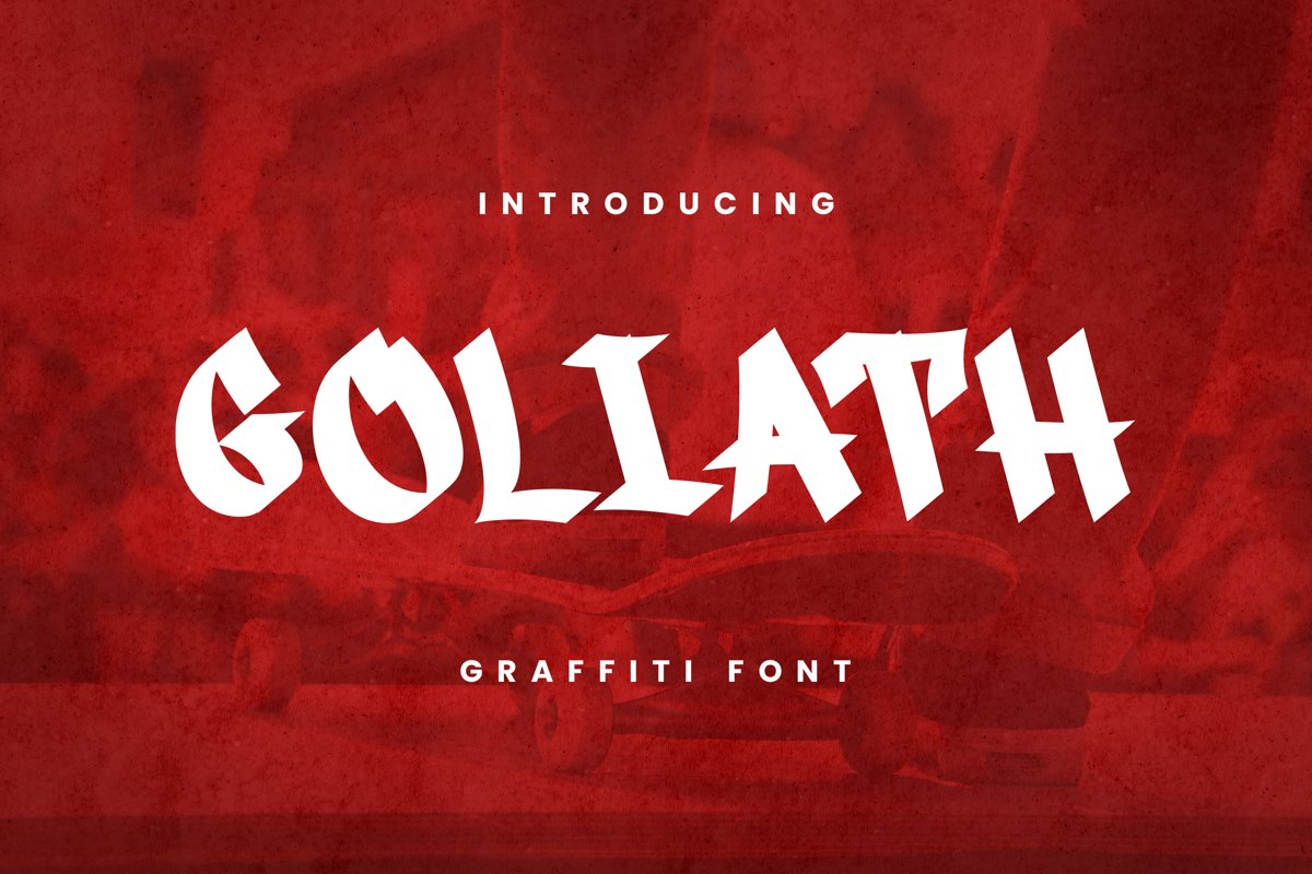 Goliath Font example image 1
