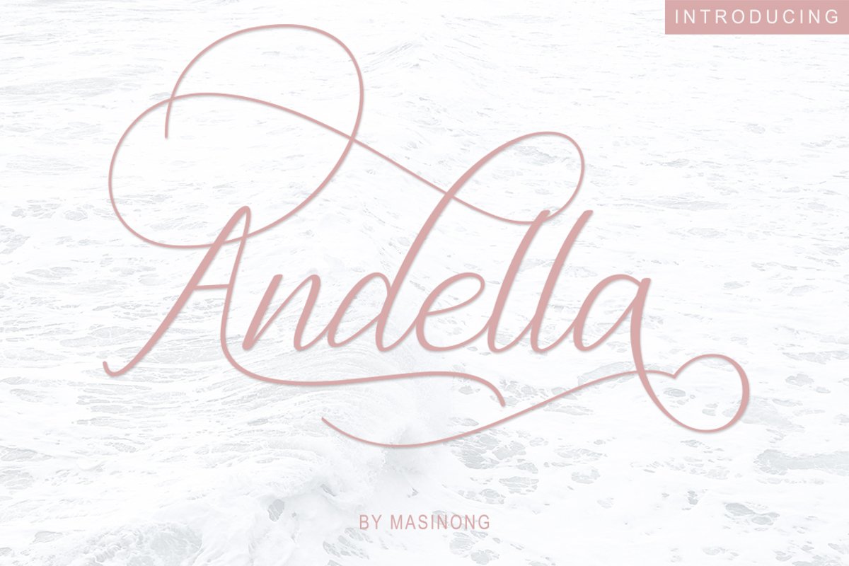 Andella Script example image 1