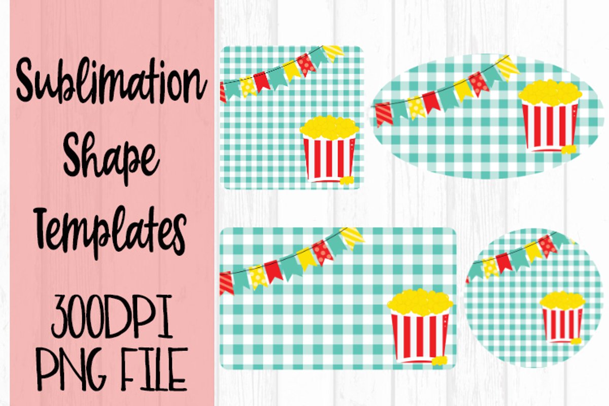 Movie Night Sublimation Templates example image 1