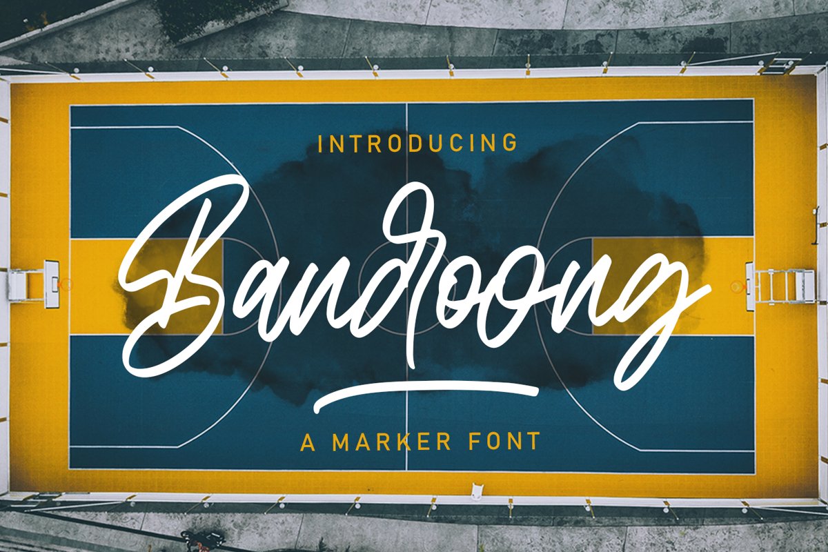 Bandoong | Modern Script Font example image 1