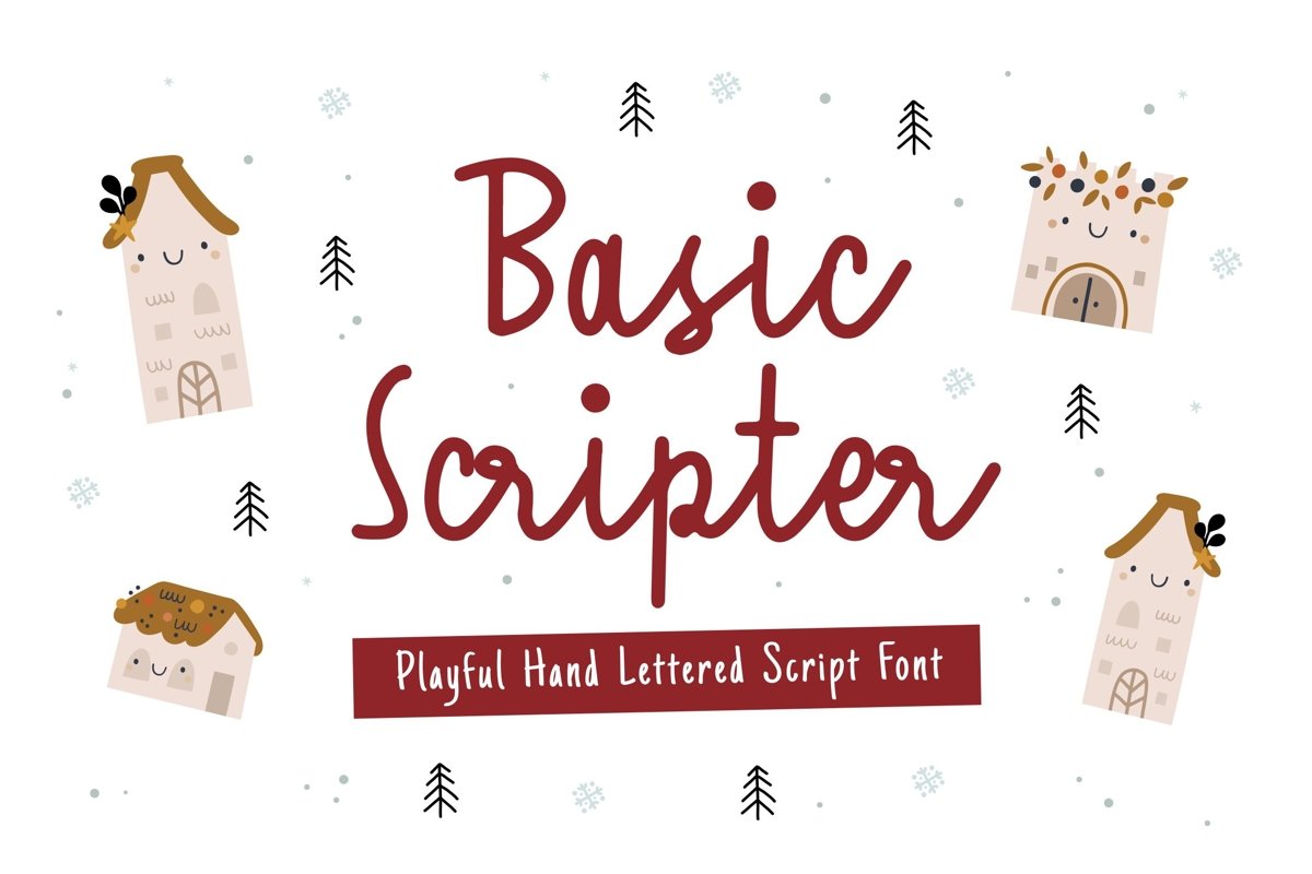 Basic Scripter Font example image 1