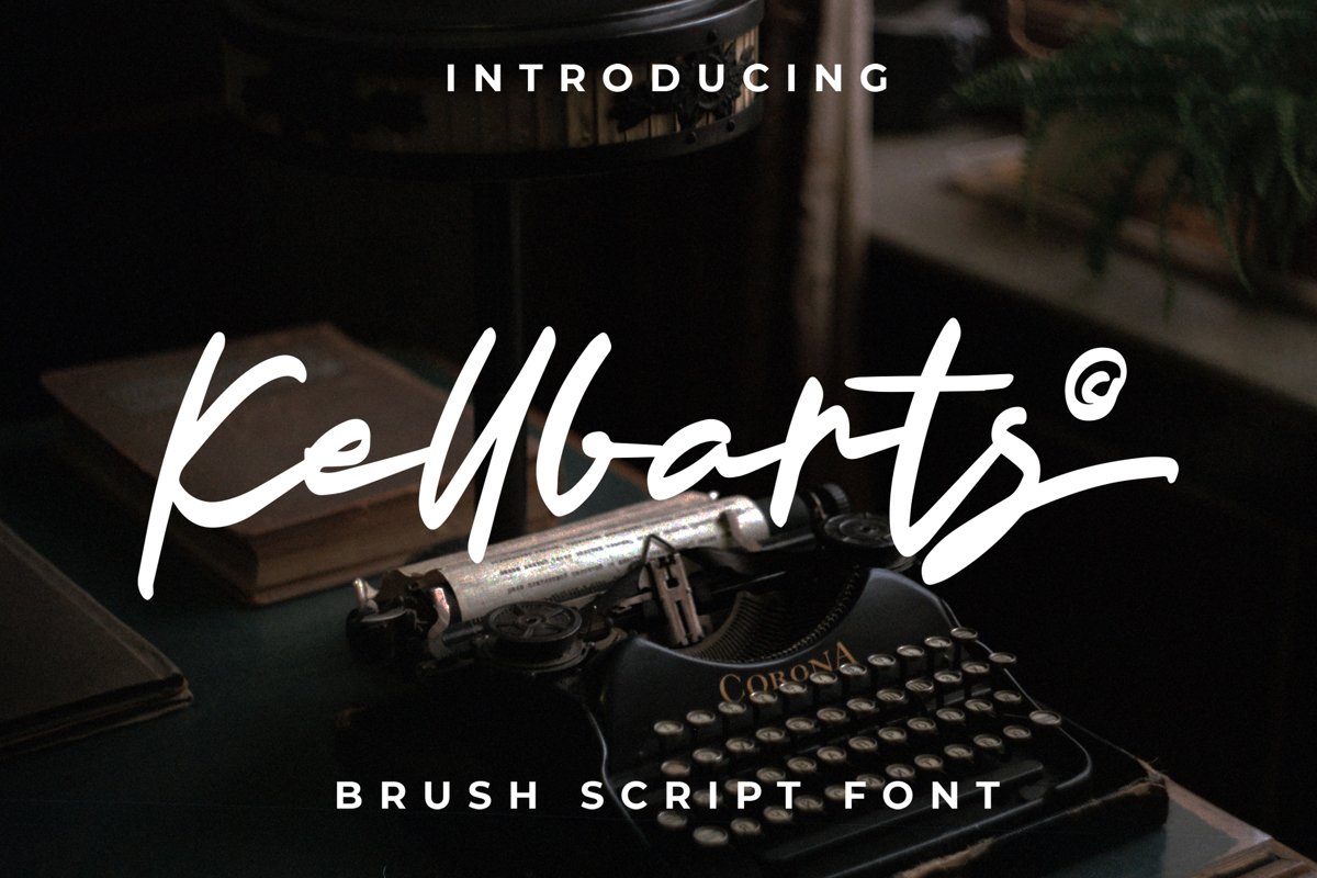 Kellbarts - Script Fonts example image 1