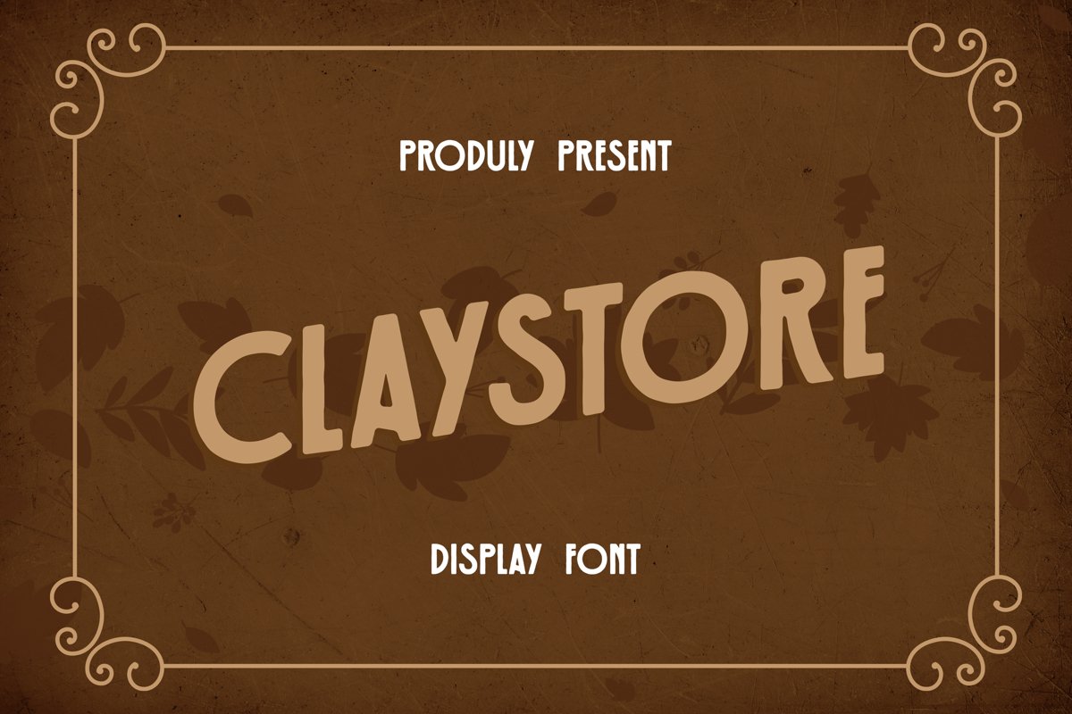 Claystore Font example image 1