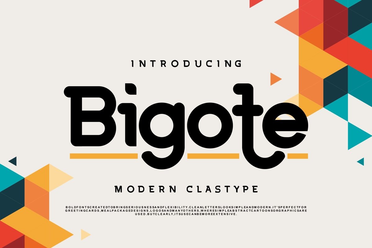 Bigote | Modern Clastype example image 1
