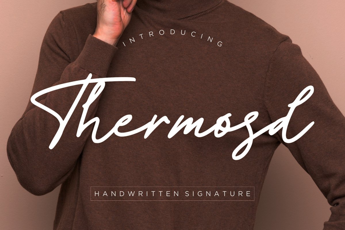 Thermosd Handwritten Signature example image 1