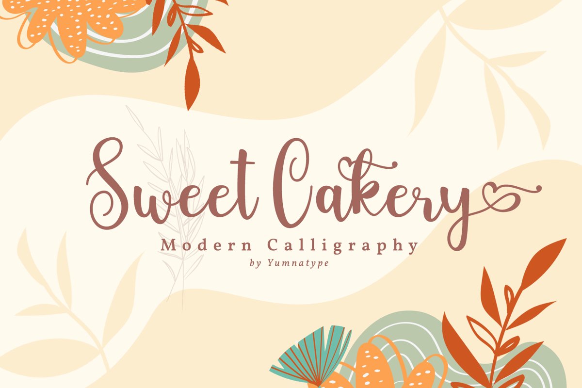 Sweet Cakery Script example image 1