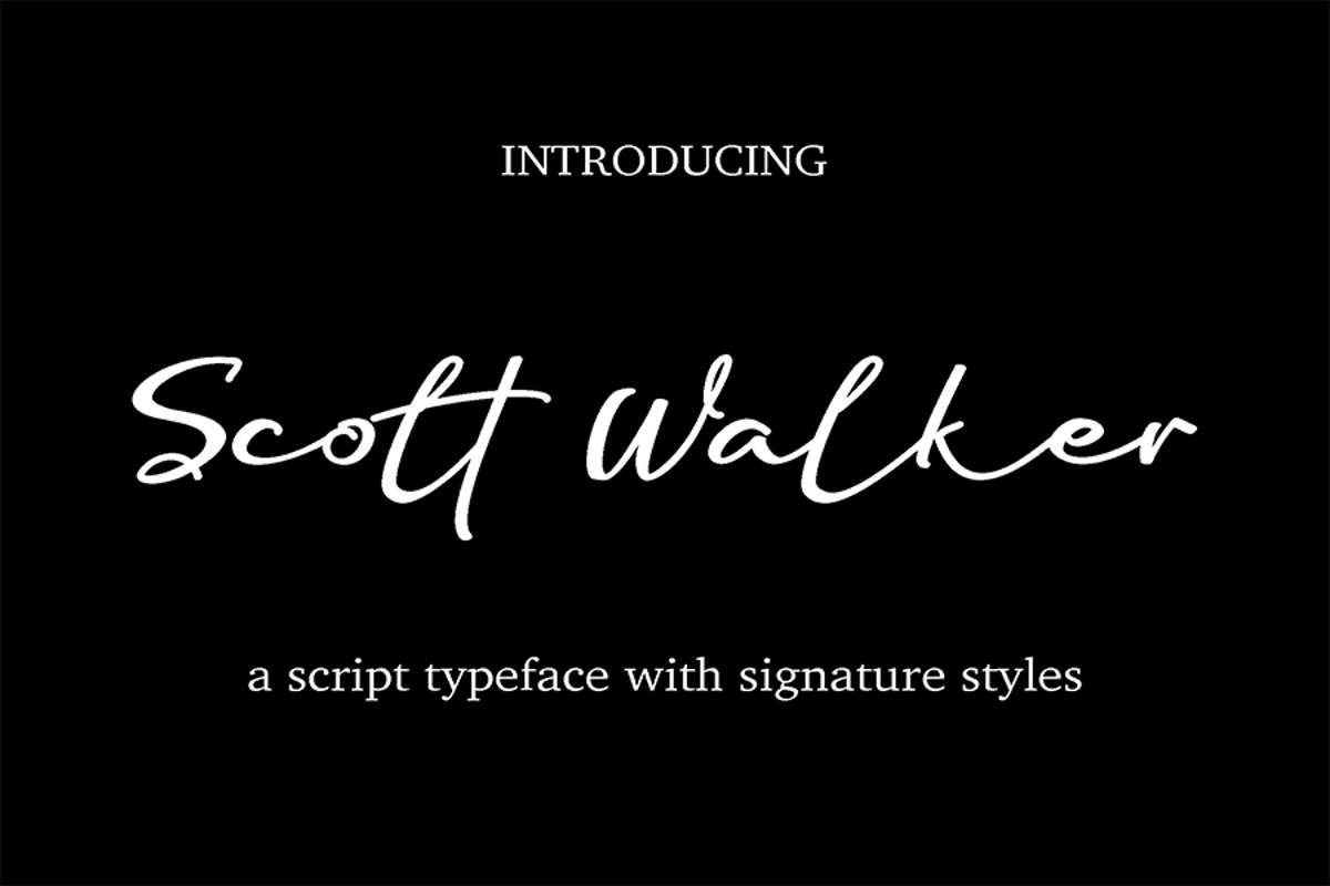 Scott Walker example image 1