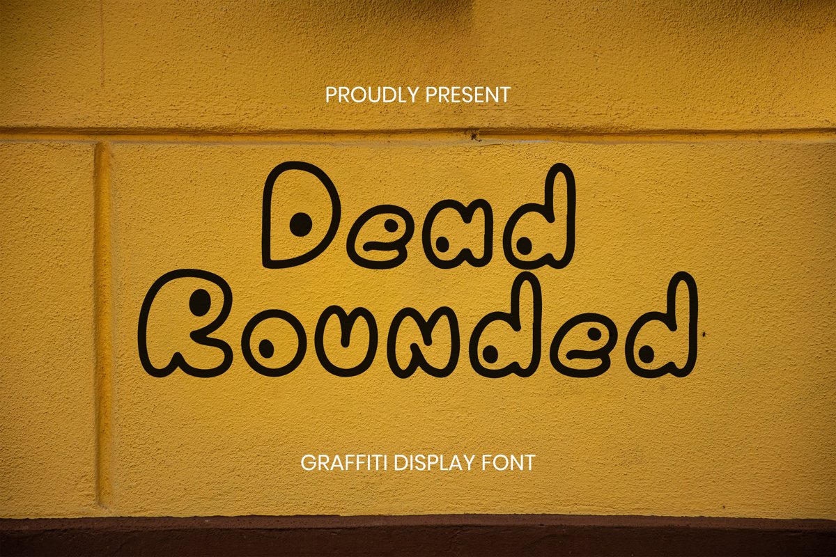Dead Rounded Font example image 1
