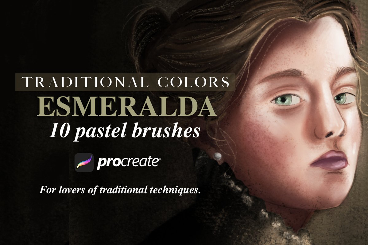 Traditional Colors Esmeralda Pastel example image 1