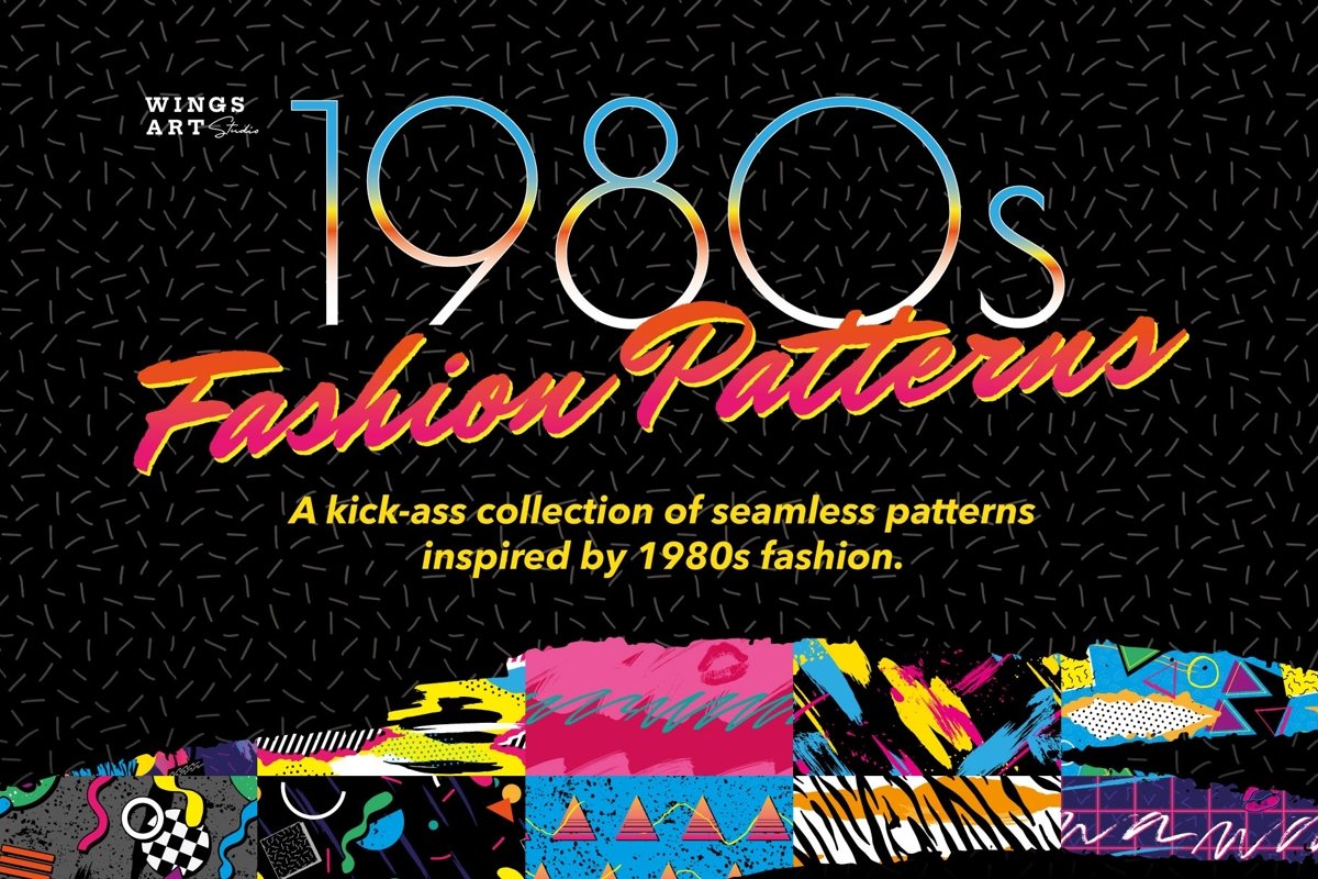 1980s Fashion Patterns Volume One example image 1