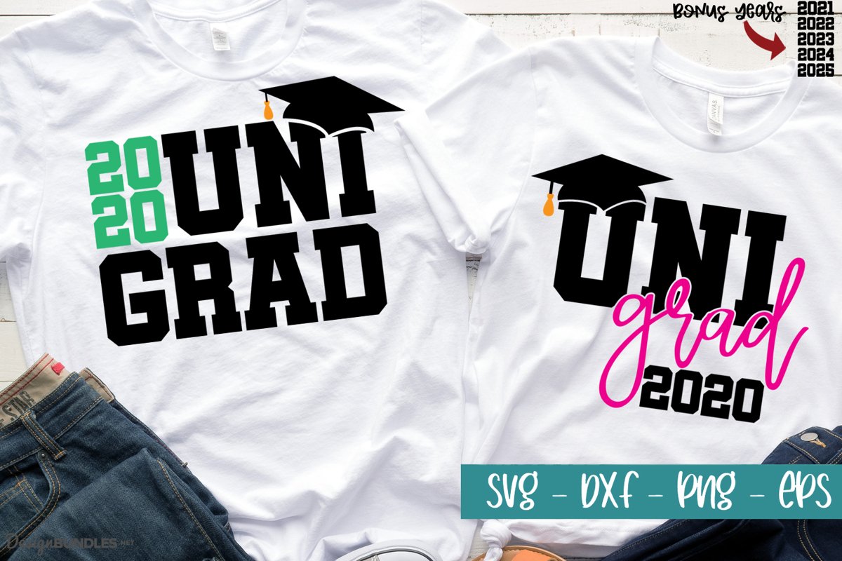 Uni Grad Design - University Graduate SVG example image 1
