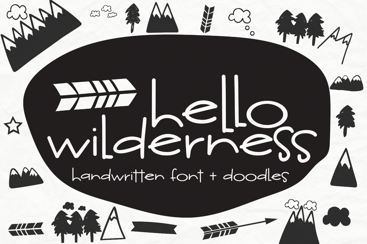 Hello Wilderness Sans example image 1