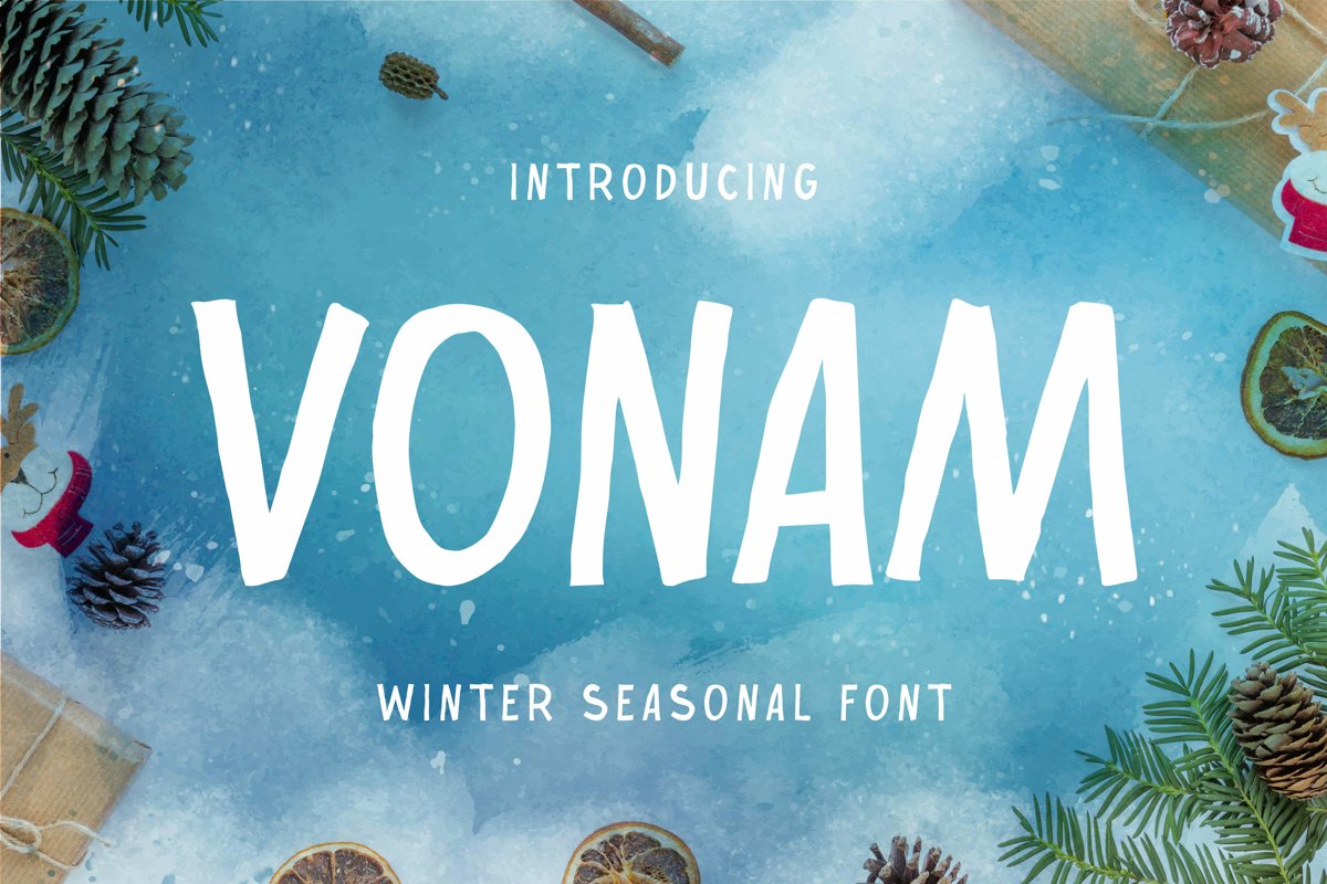 Vonam Font example image 1