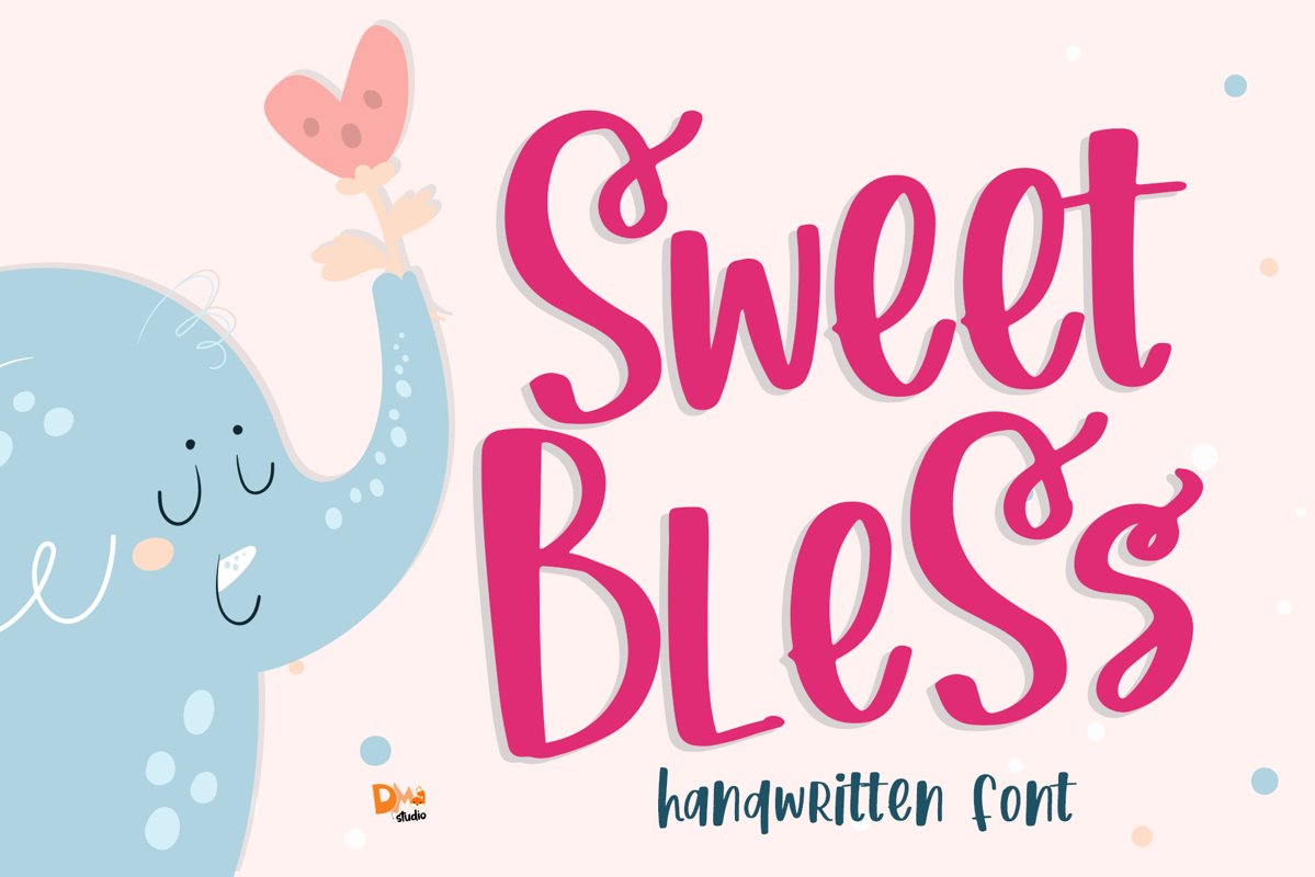 Sweet Bless- Handwritten Font example image 1