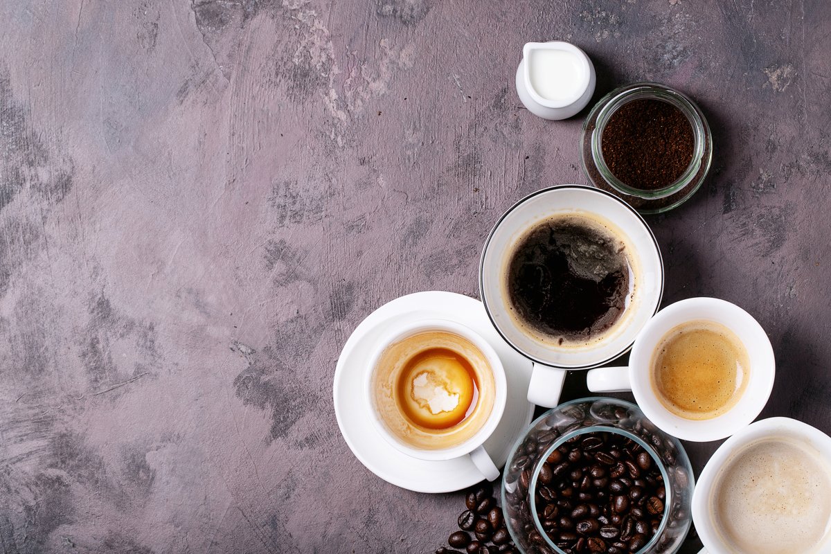 Fresh coffee in cups example image 1