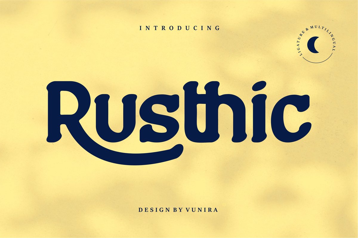 Rusthic | Sans-Serif Font example image 1