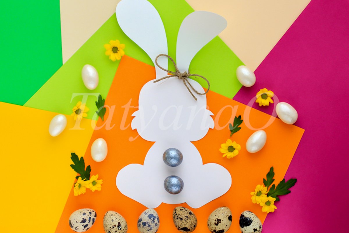 Creative trend concept of Easter. example image 1