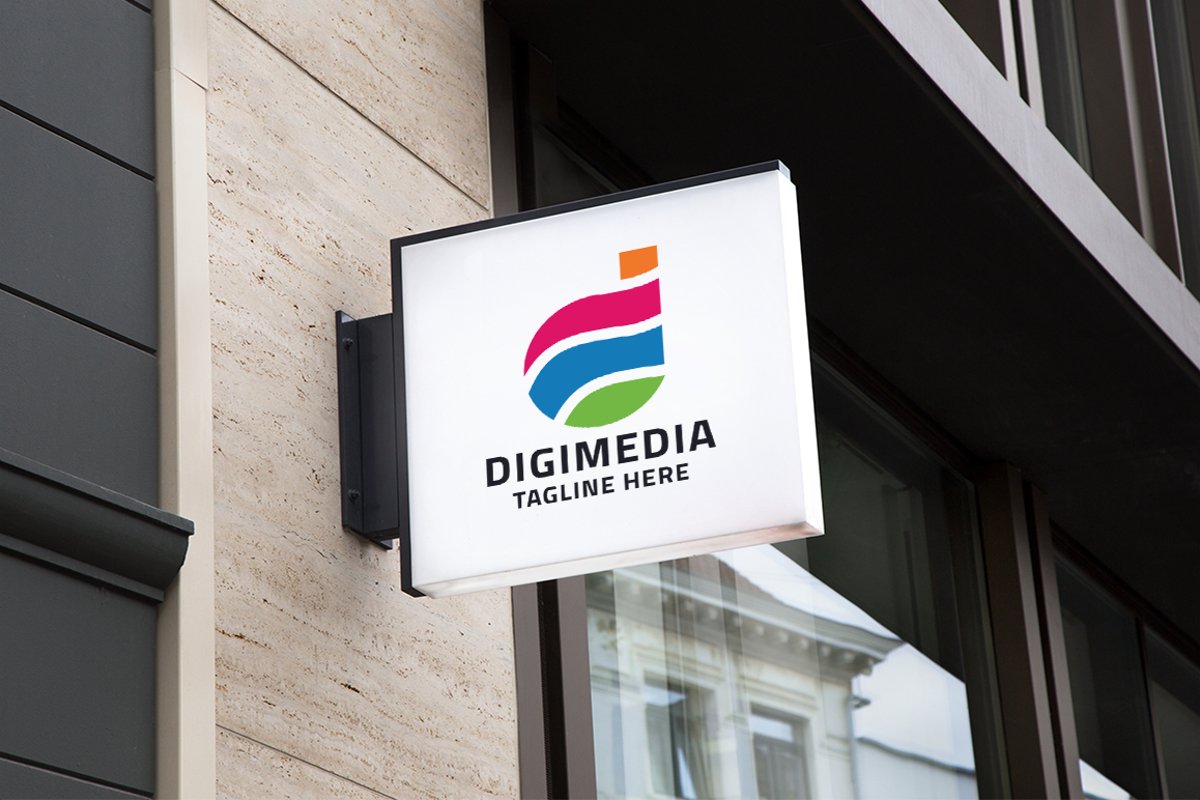 Digital Media Letter D Logo example image 1