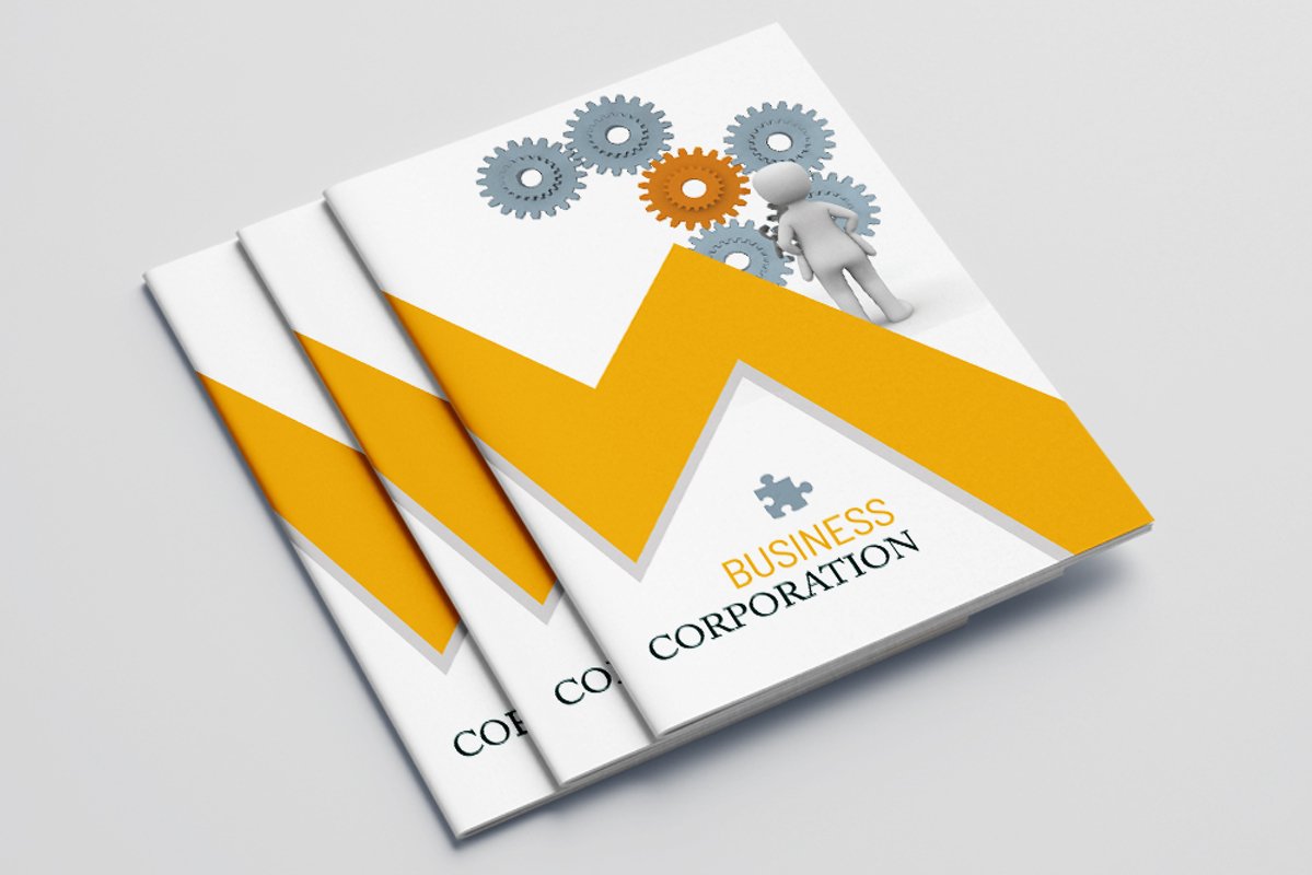 Business Annual Report Brochure 16 Pages example image 1