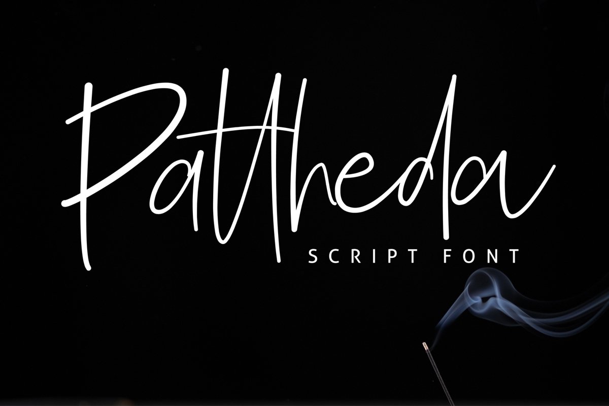 Pattheda Script example image 1