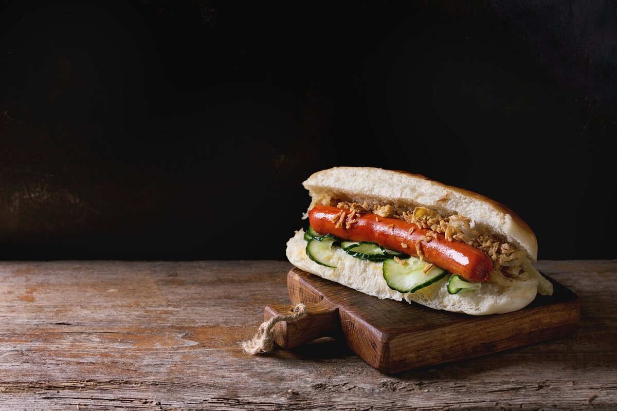 Assortment of homemade hot dogs example image 1
