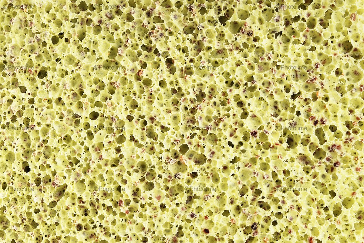 Texture of eco friendly natural bamboo sponge. example image 1