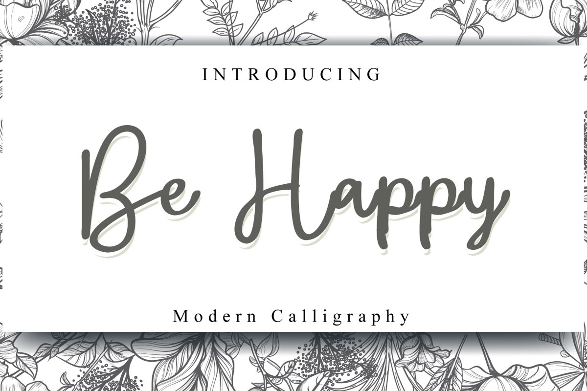 Be Happy example image 1