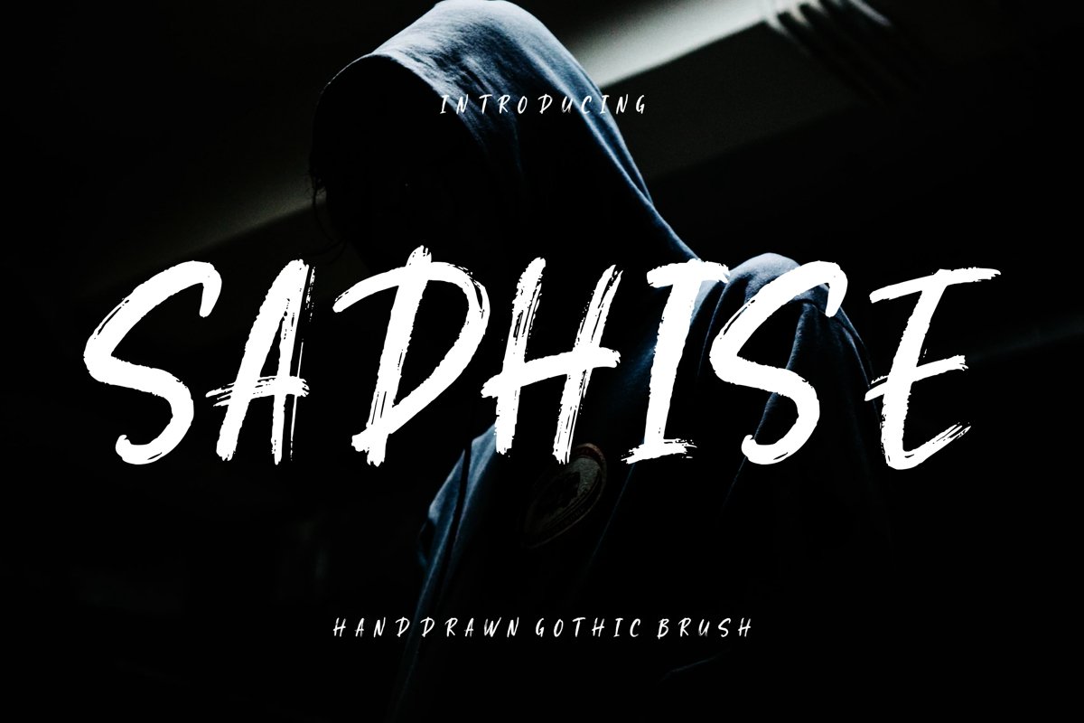 Sadhise Handdrawn Gothic Brush example image 1