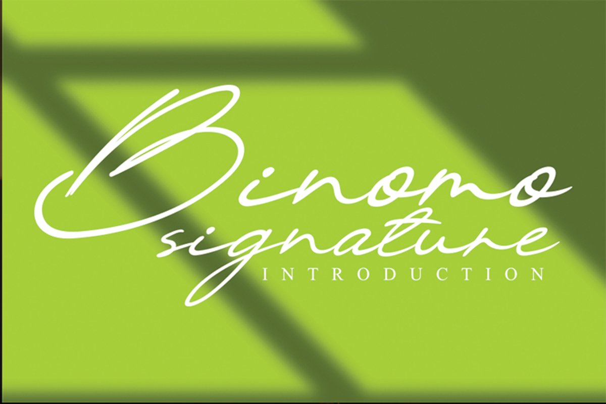 Binomo signature example image 1