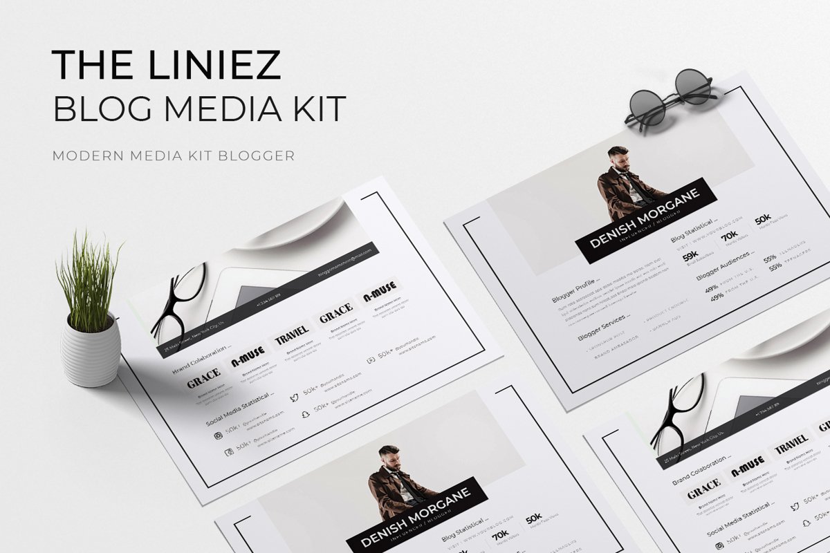 Liniez Media Kit Blog example image 1