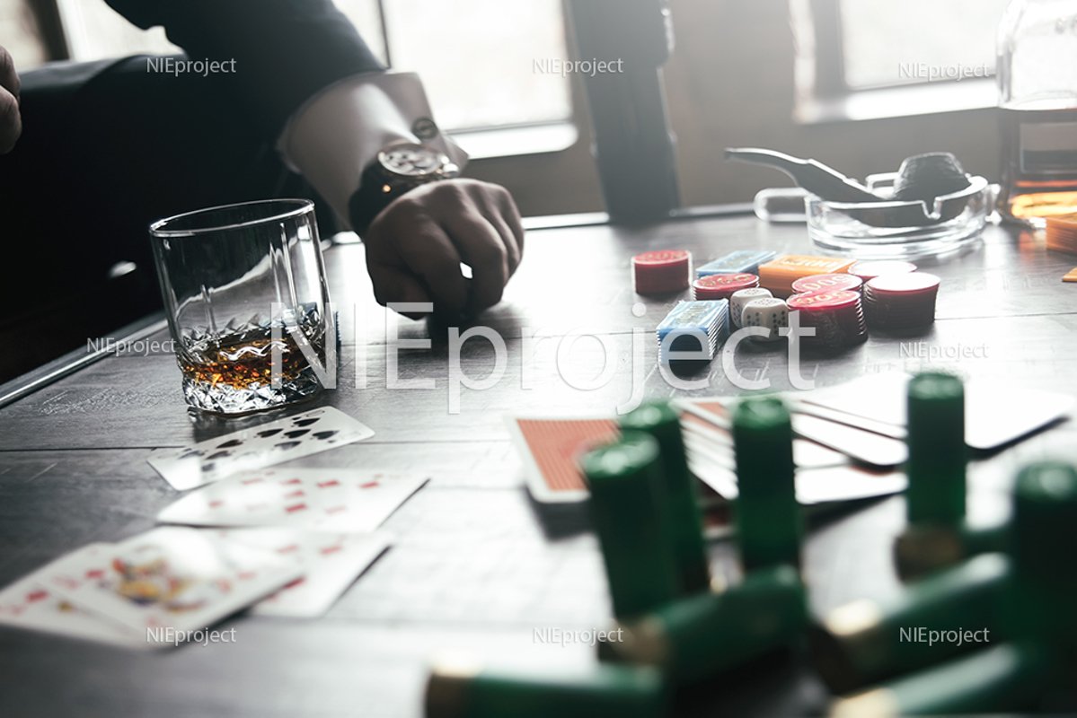 game of two mafia businessmen in poker,adult entertainment example image 1