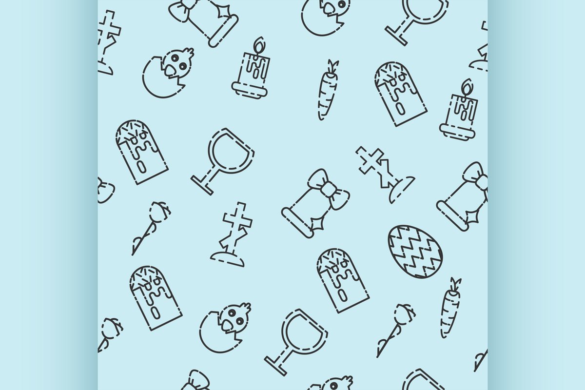 Easter set pattern example image 1