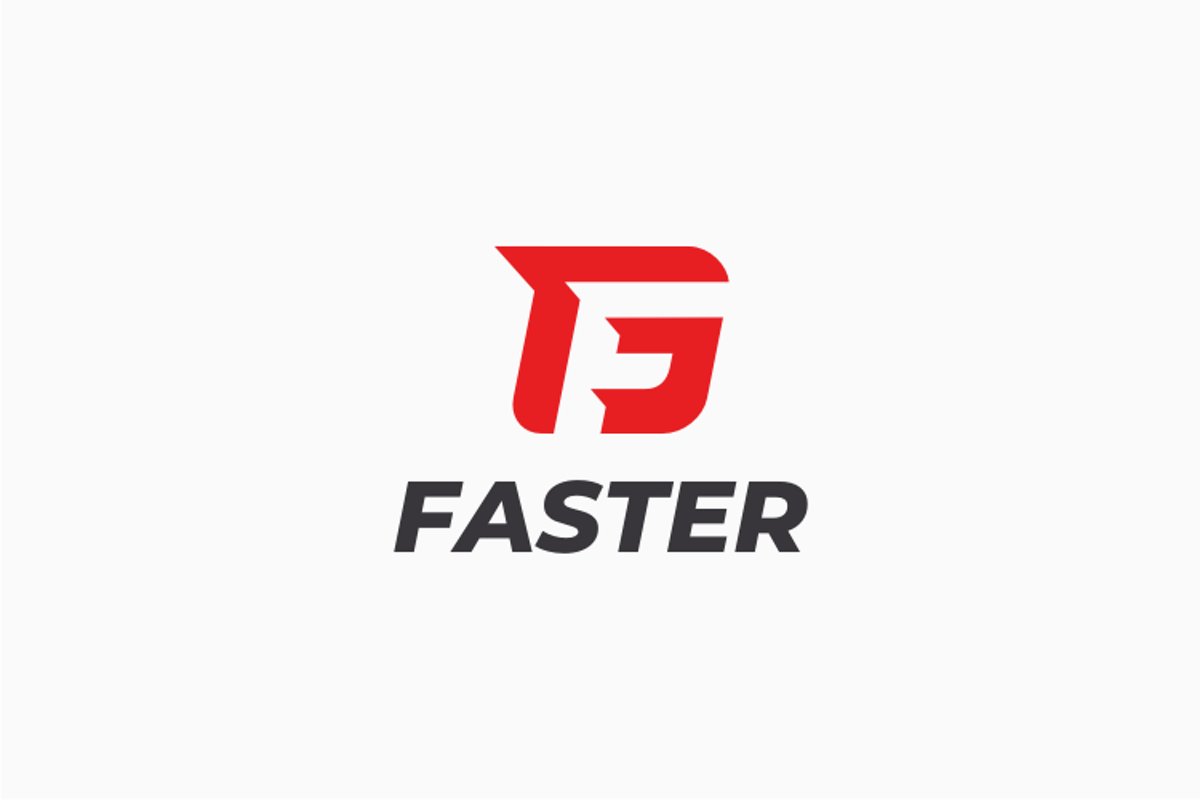 Faster - Letter F Logo example image 1