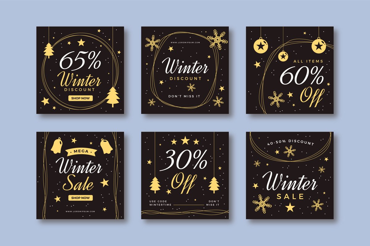 Christmas Sale Instagram Post Collection example image 1