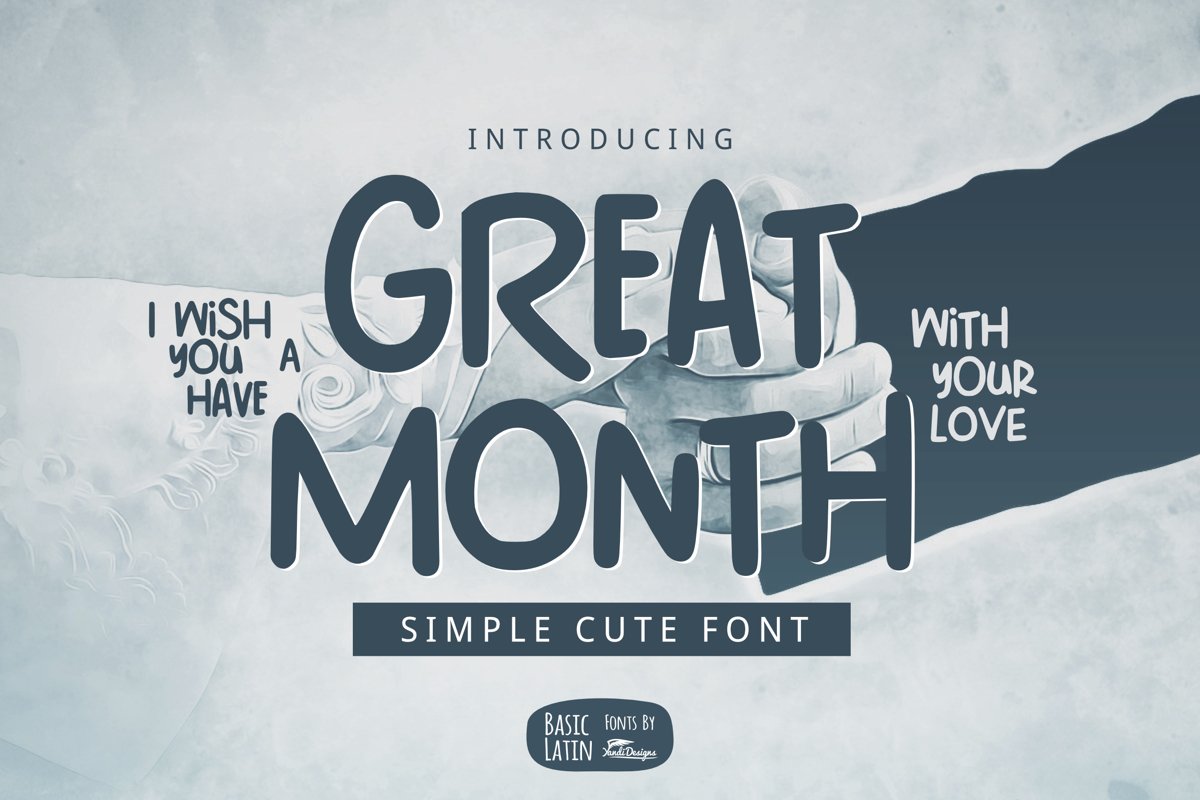 Great Month Font example image 1